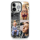 Personalised 4 Photo Grid Custom Phone Case iPhone 13 Pro / Impact Case,iPhone 14 Pro / Impact Case,iPhone 15 Pro Max / Impact Case,iPhone 15 Pro / Impact Case Blanc Space