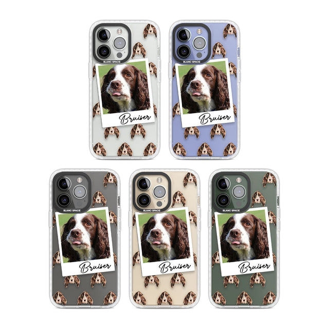 Personalised Springer Spaniel - Dog Photo Custom Phone Case iPhone 15 Pro Max / Black Impact Case,iPhone 15 Plus / Black Impact Case,iPhone 15 Pro / Black Impact Case,iPhone 15 / Black Impact Case,iPhone 15 Pro Max / Impact Case,iPhone 15 Plus / Impact Case,iPhone 15 Pro / Impact Case,iPhone 15 / Impact Case,iPhone 15 Pro Max / Magsafe Black Impact Case,iPhone 15 Plus / Magsafe Black Impact Case,iPhone 15 Pro / Magsafe Black Impact Case,iPhone 15 / Magsafe Black Impact Case,iPhone 14 Pro Max / Black Impact 