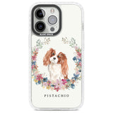 Personalised Cavalier King Charles Portrait Spaniel Custom Phone Case iPhone 13 Pro / Impact Case,iPhone 14 Pro / Impact Case,iPhone 15 Pro Max / Impact Case,iPhone 15 Pro / Impact Case Blanc Space