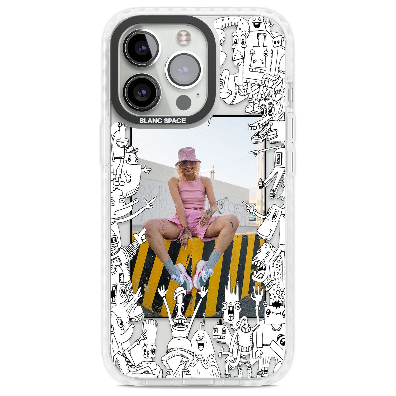 Personalised Look At This Photo Case Custom Phone Case iPhone 13 Pro / Impact Case,iPhone 14 Pro / Impact Case,iPhone 15 Pro Max / Impact Case,iPhone 15 Pro / Impact Case Blanc Space