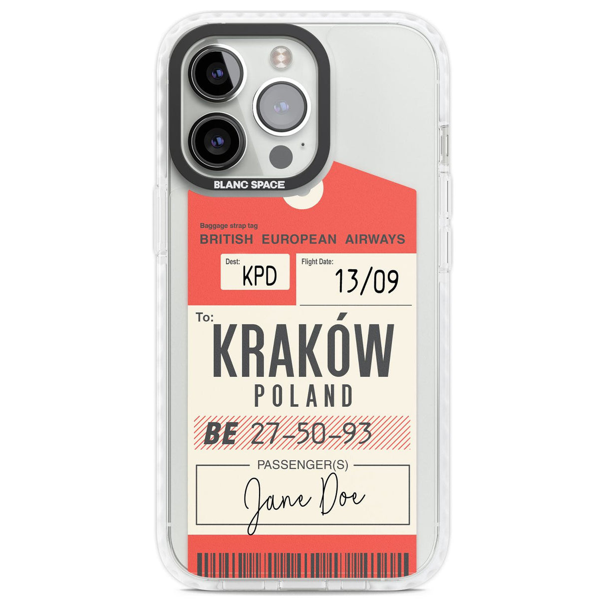 Personalised Vintage BEA Luggage Tag Custom Phone Case iPhone 13 Pro / Impact Case,iPhone 14 Pro / Impact Case,iPhone 15 Pro Max / Impact Case,iPhone 15 Plus / Impact Case,iPhone 15 Pro / Impact Case,iPhone 15 / Impact Case Blanc Space