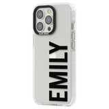 Personalised Create your own Warning Label Phone Case for iPhone 14 Pro