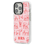 Personalised Red Elephant Outlines on Pink Custom Phone Case iPhone 15 Pro Max / Black Impact Case,iPhone 15 Plus / Black Impact Case,iPhone 15 Pro / Black Impact Case,iPhone 15 / Black Impact Case,iPhone 15 Pro Max / Impact Case,iPhone 15 Plus / Impact Case,iPhone 15 Pro / Impact Case,iPhone 15 / Impact Case,iPhone 15 Pro Max / Magsafe Black Impact Case,iPhone 15 Plus / Magsafe Black Impact Case,iPhone 15 Pro / Magsafe Black Impact Case,iPhone 15 / Magsafe Black Impact Case,iPhone 14 Pro Max / Black Impact