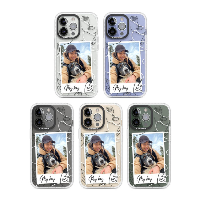 Personalised Snake Instant PhotoPhone Case for iPhone 14 Pro