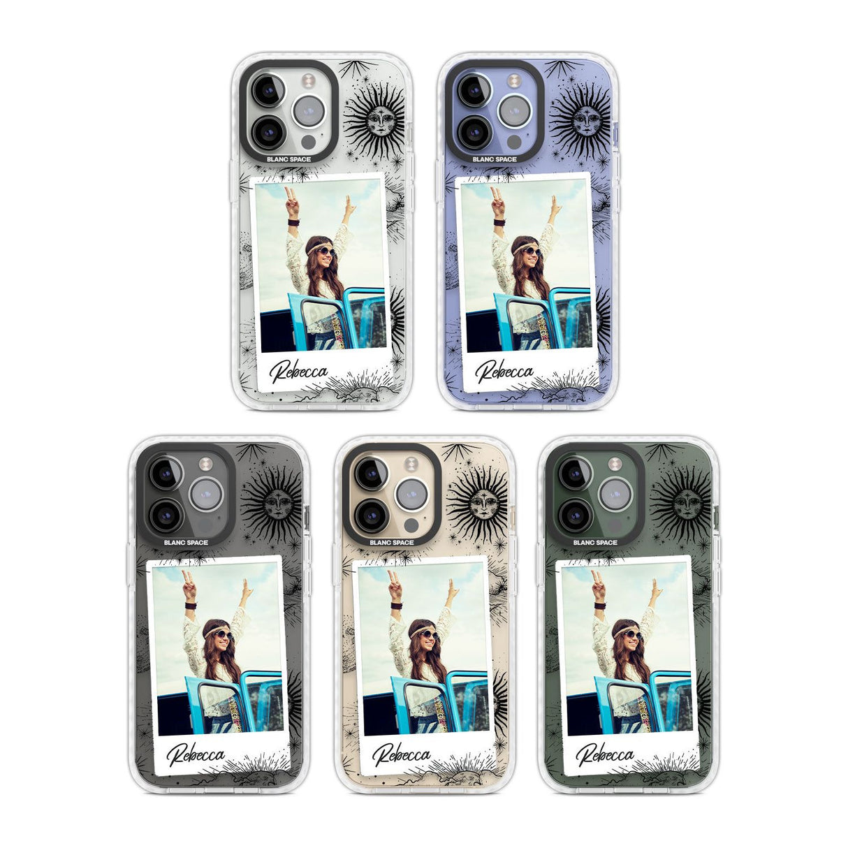 Personalised Snake Instant PhotoPhone Case for iPhone 14 Pro