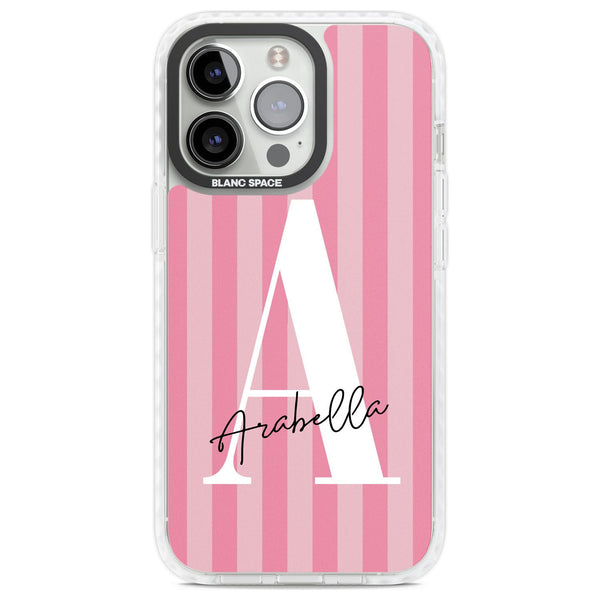 Personalised Pink Stripes