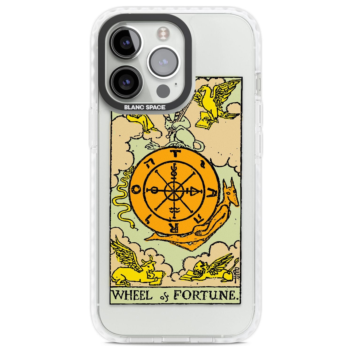 Personalised Wheel of Fortune Tarot Card - Colour