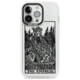 Personalised The Empress Tarot Card - Transparent Custom Phone Case iPhone 13 Pro / Impact Case,iPhone 14 Pro / Impact Case,iPhone 15 Pro Max / Impact Case,iPhone 15 Pro / Impact Case Blanc Space