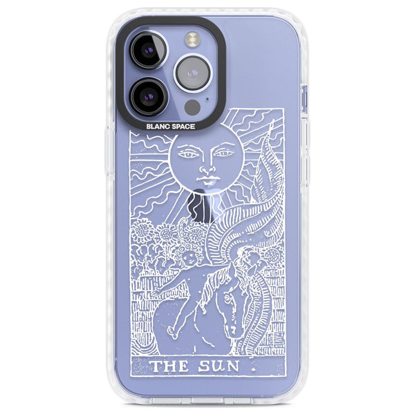 Personalised The Sun Tarot Card (White)