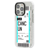 Personalised Cancún Boarding Pass Custom Phone Case iPhone 15 Pro Max / Black Impact Case,iPhone 15 Plus / Black Impact Case,iPhone 15 Pro / Black Impact Case,iPhone 15 / Black Impact Case,iPhone 15 Pro Max / Impact Case,iPhone 15 Plus / Impact Case,iPhone 15 Pro / Impact Case,iPhone 15 / Impact Case,iPhone 15 Pro Max / Magsafe Black Impact Case,iPhone 15 Plus / Magsafe Black Impact Case,iPhone 15 Pro / Magsafe Black Impact Case,iPhone 15 / Magsafe Black Impact Case,iPhone 14 Pro Max / Black Impact Case,iPh