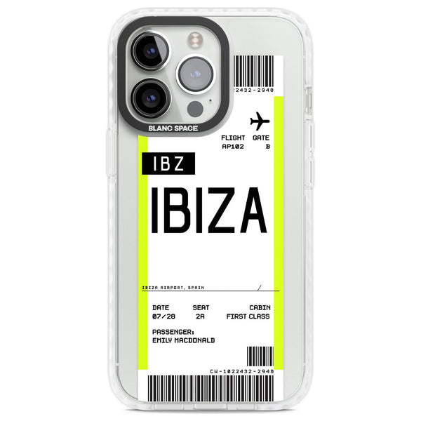Personalised Ibiza Boarding Pass