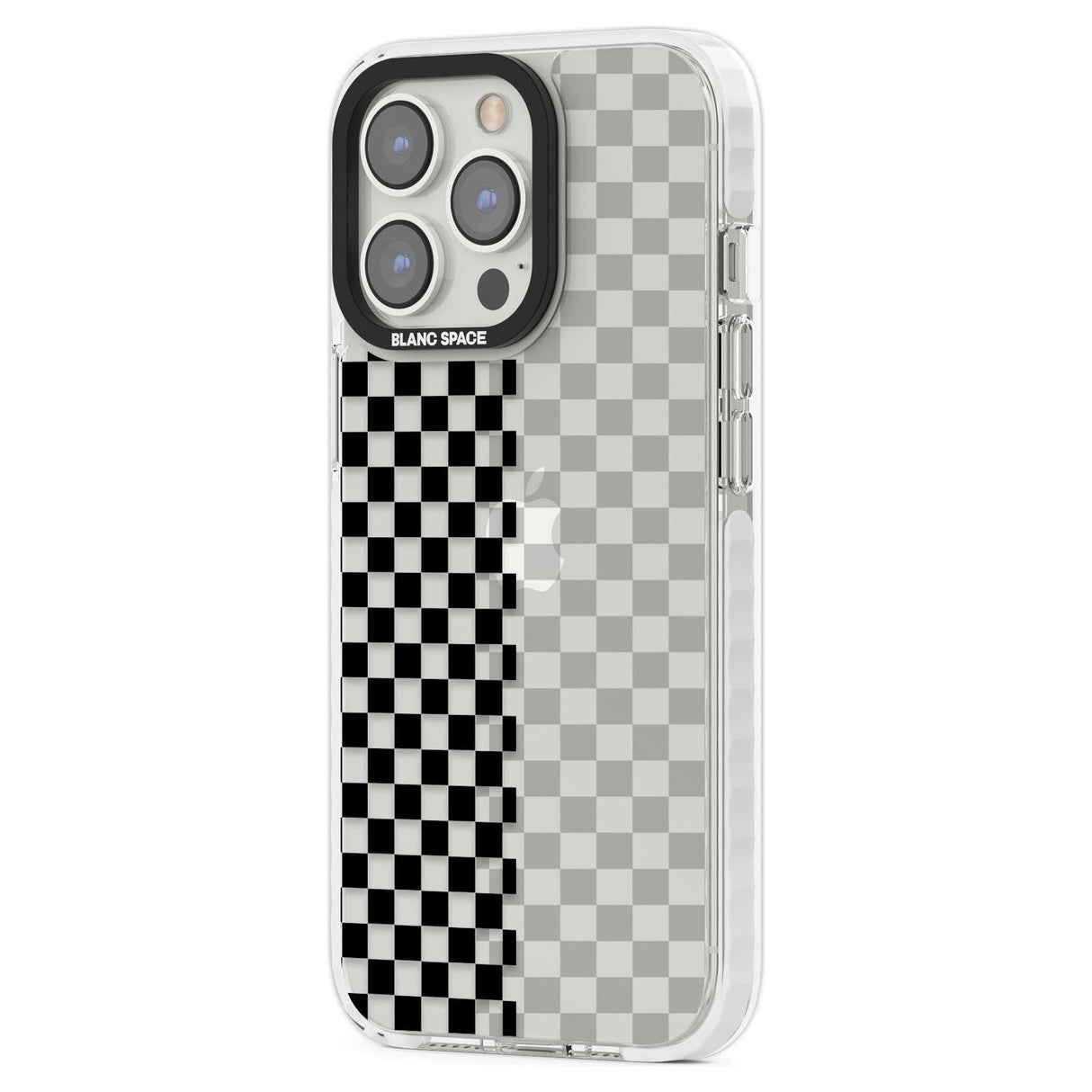 Checker: Half Black Check on Clear Phone Case iPhone 15 Pro Max / Black Impact Case,iPhone 15 Plus / Black Impact Case,iPhone 15 Pro / Black Impact Case,iPhone 15 / Black Impact Case,iPhone 15 Pro Max / Impact Case,iPhone 15 Plus / Impact Case,iPhone 15 Pro / Impact Case,iPhone 15 / Impact Case,iPhone 15 Pro Max / Magsafe Black Impact Case,iPhone 15 Plus / Magsafe Black Impact Case,iPhone 15 Pro / Magsafe Black Impact Case,iPhone 15 / Magsafe Black Impact Case,iPhone 14 Pro Max / Black Impact Case,iPhone 14