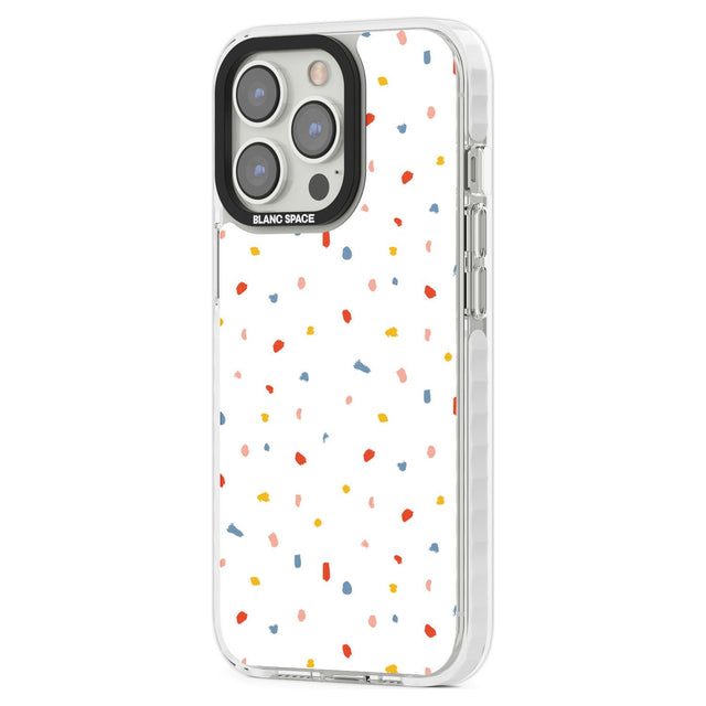 Confetti Print on Solid White Phone Case iPhone 15 Pro Max / Black Impact Case,iPhone 15 Plus / Black Impact Case,iPhone 15 Pro / Black Impact Case,iPhone 15 / Black Impact Case,iPhone 15 Pro Max / Impact Case,iPhone 15 Plus / Impact Case,iPhone 15 Pro / Impact Case,iPhone 15 / Impact Case,iPhone 15 Pro Max / Magsafe Black Impact Case,iPhone 15 Plus / Magsafe Black Impact Case,iPhone 15 Pro / Magsafe Black Impact Case,iPhone 15 / Magsafe Black Impact Case,iPhone 14 Pro Max / Black Impact Case,iPhone 14 Plus