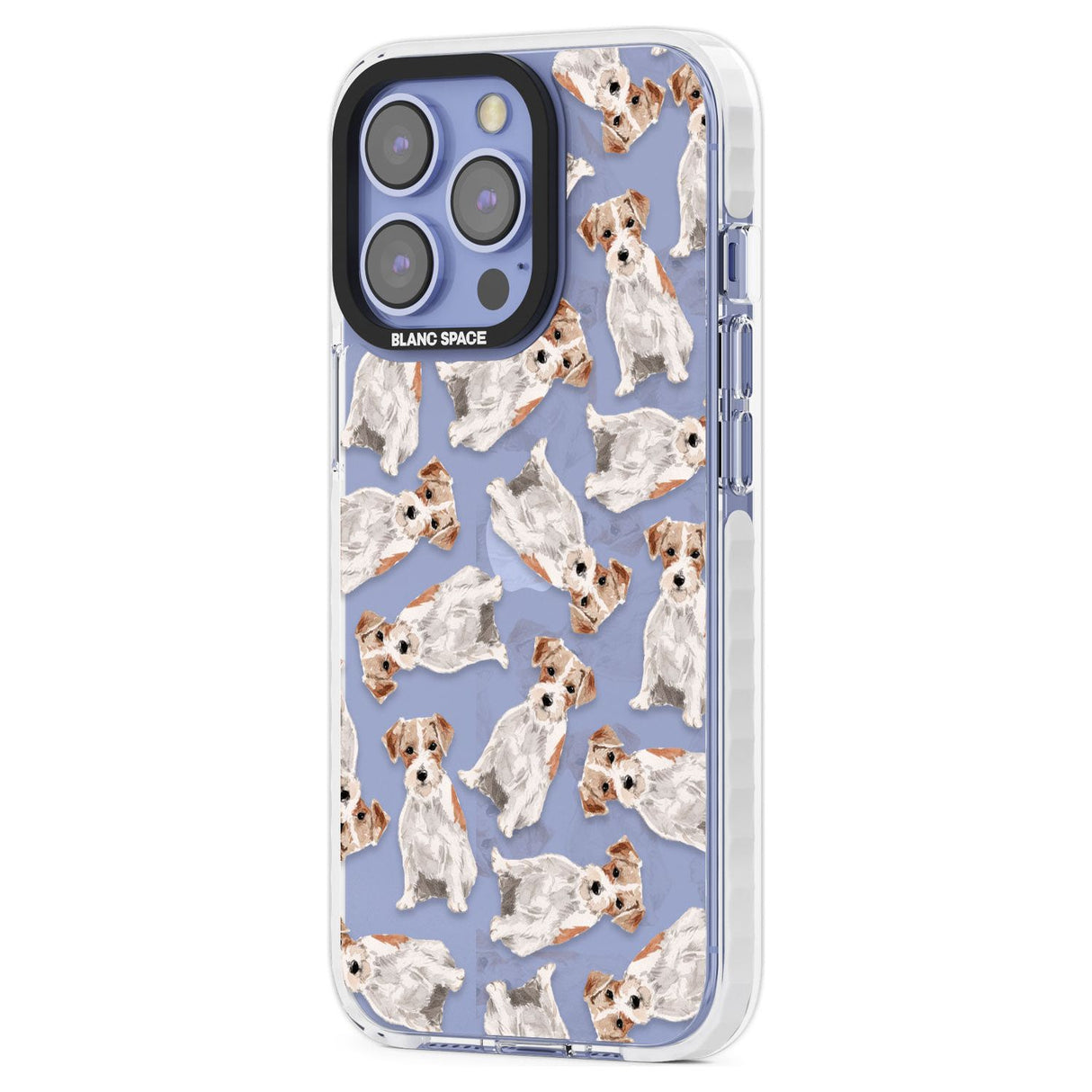 Wirehaired Jack Russell Watercolour Dog Pattern