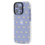 Tan Labrador Dog Pattern Clear