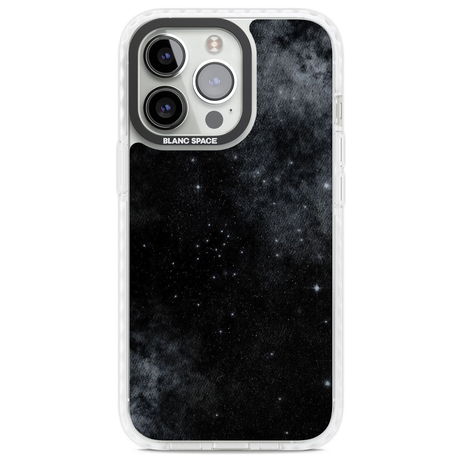 Night Sky Galaxies: Shimmering Stars Phone Case iPhone 13 Pro / Impact Case,iPhone 14 Pro / Impact Case,iPhone 15 Pro / Impact Case,iPhone 15 Pro Max / Impact Case Blanc Space