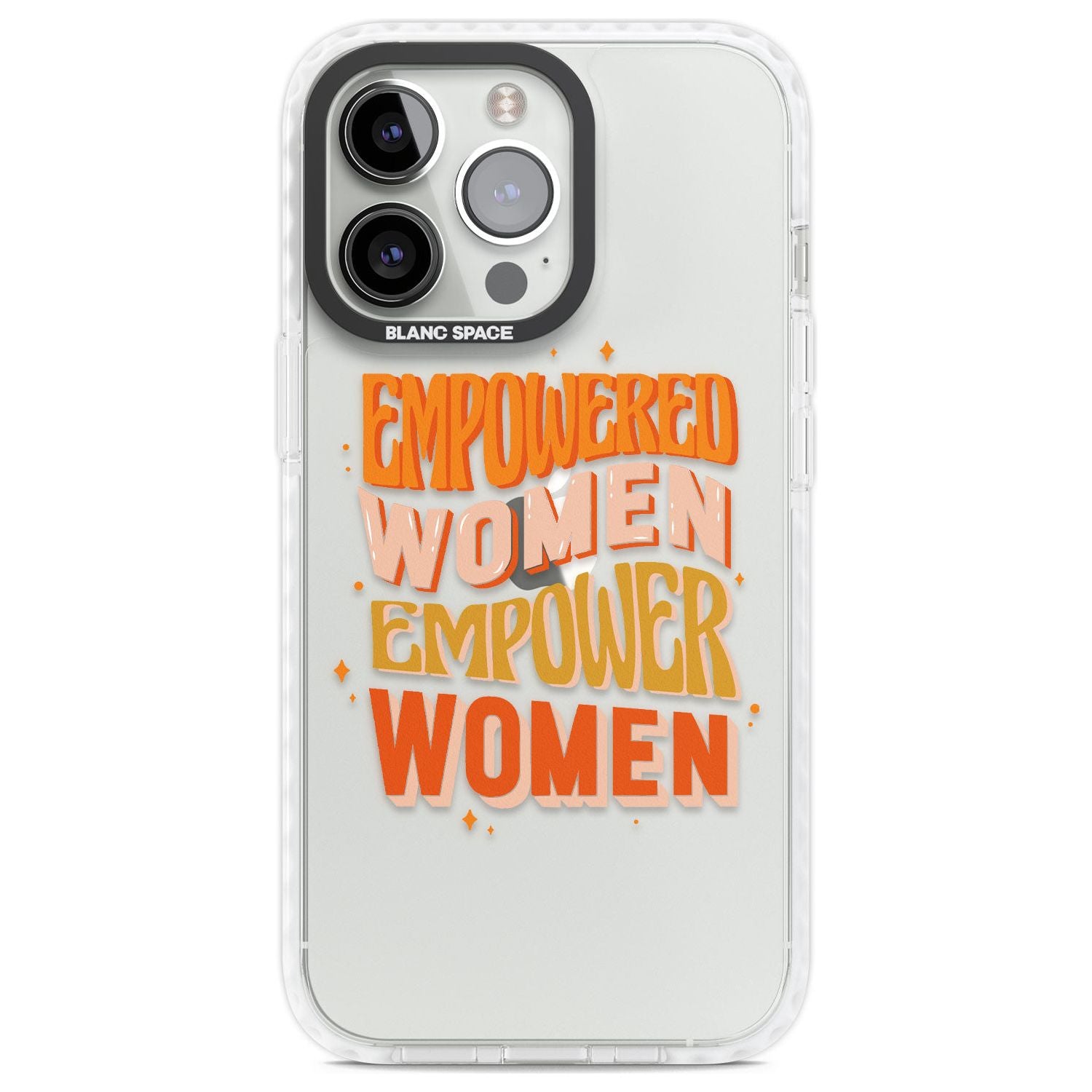 Empowered Women Phone Case iPhone 13 Pro / Impact Case,iPhone 14 Pro / Impact Case,iPhone 15 Pro Max / Impact Case,iPhone 15 Pro / Impact Case Blanc Space