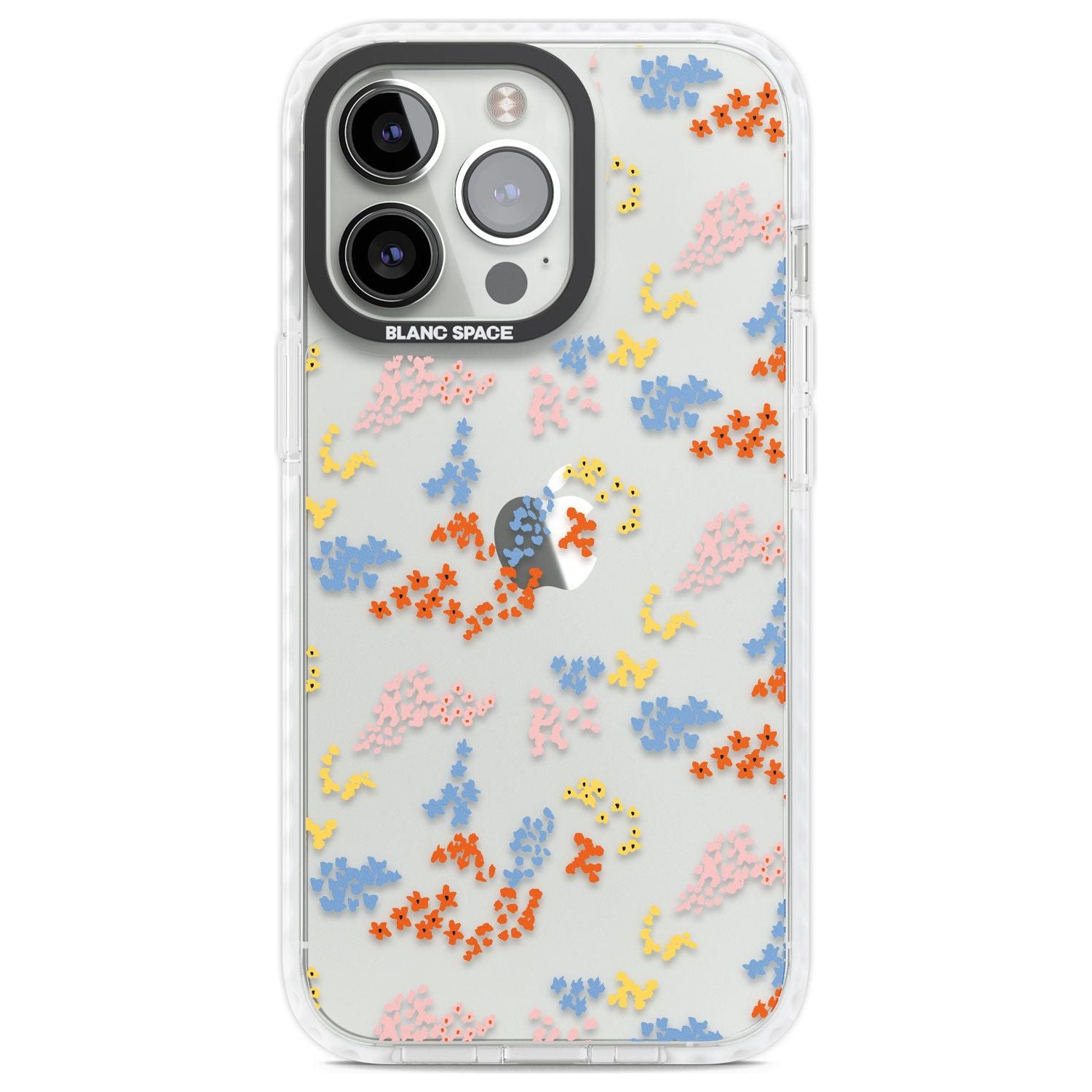 Floral Confetti: Transparent Delight
