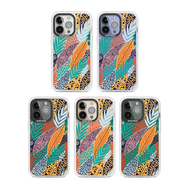 Abstract LeavesPhone Case for iPhone 14 Pro