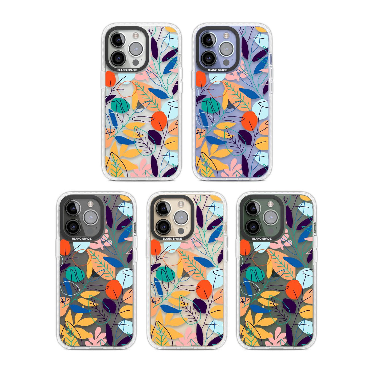 Abstract LeavesPhone Case for iPhone 14 Pro