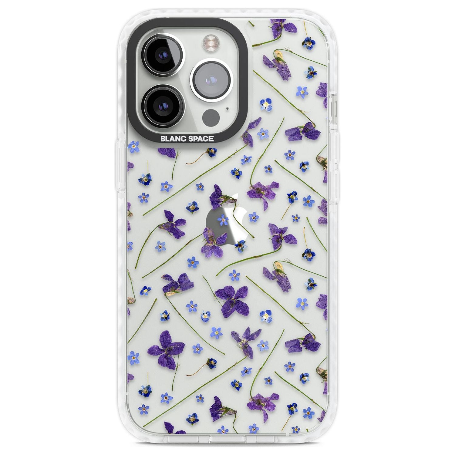 Pressed Violet Flower