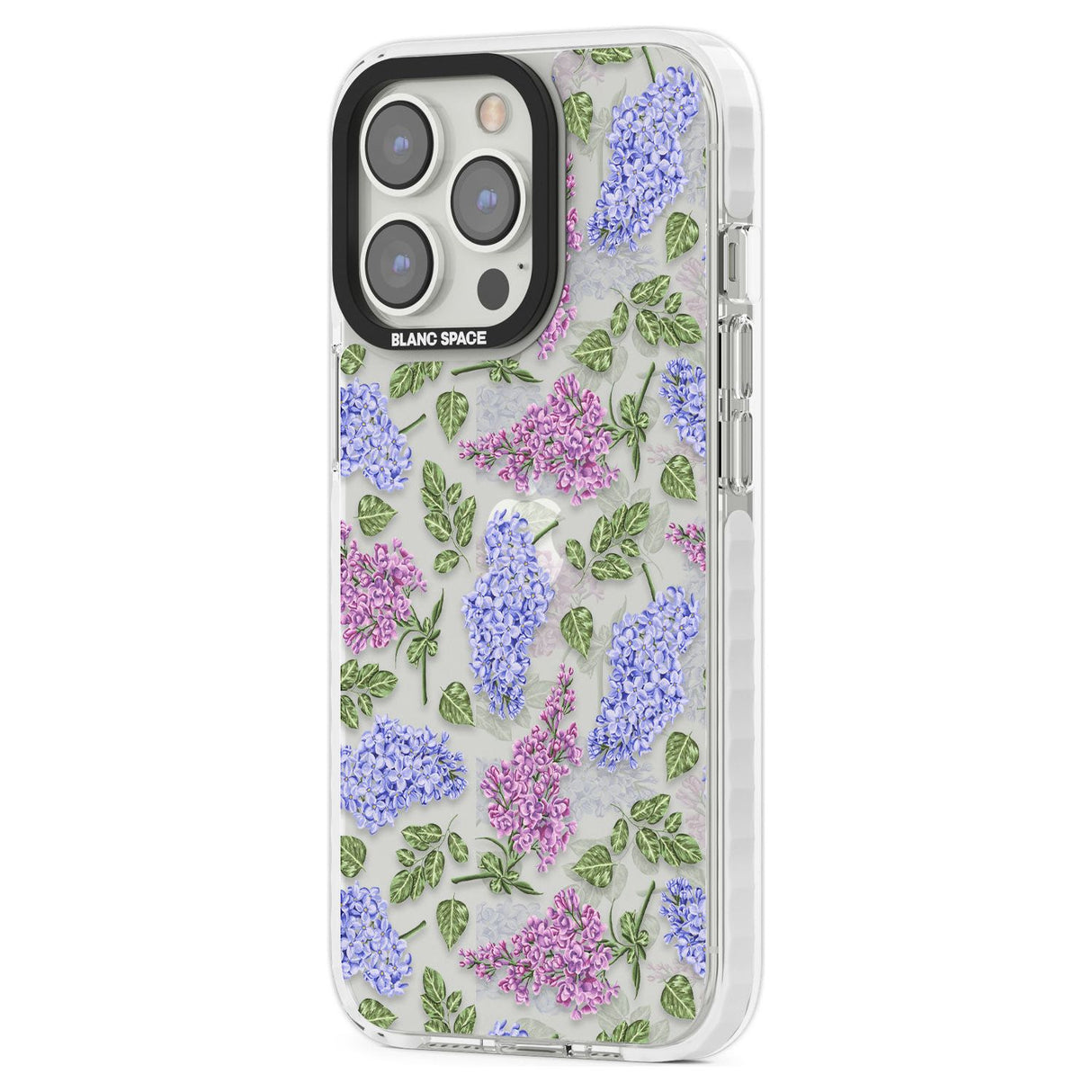 Purple Blossoms Transparent Floral