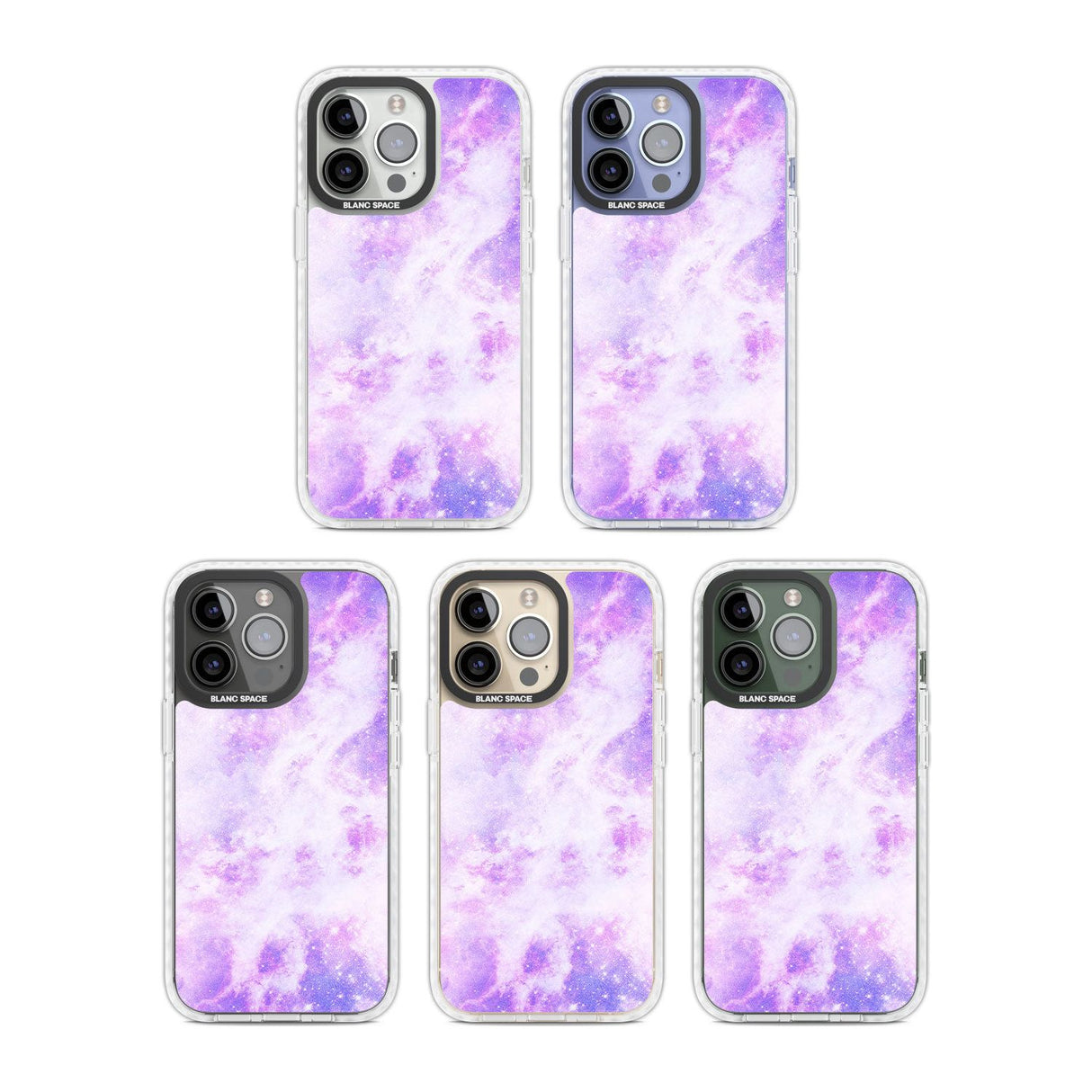 Purple Galaxy Pattern Design