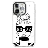 Girl Boss Phone Case iPhone 13 Pro / Impact Case,iPhone 14 Pro / Impact Case,iPhone 15 Pro Max / Impact Case,iPhone 15 Pro / Impact Case Blanc Space