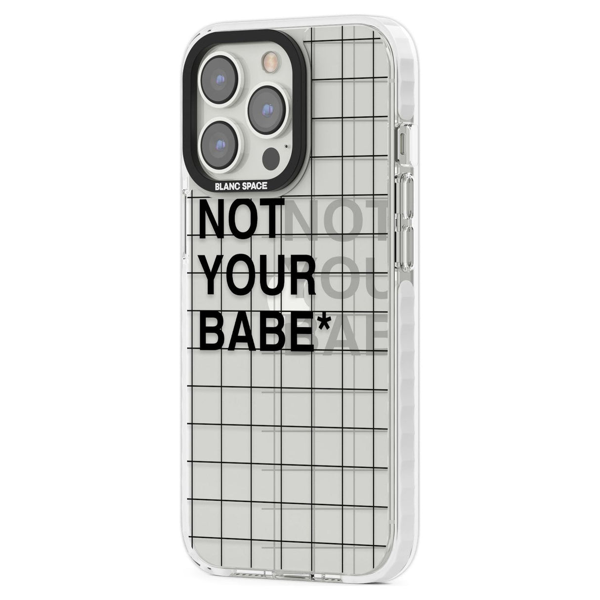 Grid Pattern Not Your Babe Phone Case iPhone 15 Pro Max / Black Impact Case,iPhone 15 Plus / Black Impact Case,iPhone 15 Pro / Black Impact Case,iPhone 15 / Black Impact Case,iPhone 15 Pro Max / Impact Case,iPhone 15 Plus / Impact Case,iPhone 15 Pro / Impact Case,iPhone 15 / Impact Case,iPhone 15 Pro Max / Magsafe Black Impact Case,iPhone 15 Plus / Magsafe Black Impact Case,iPhone 15 Pro / Magsafe Black Impact Case,iPhone 15 / Magsafe Black Impact Case,iPhone 14 Pro Max / Black Impact Case,iPhone 14 Plus / 