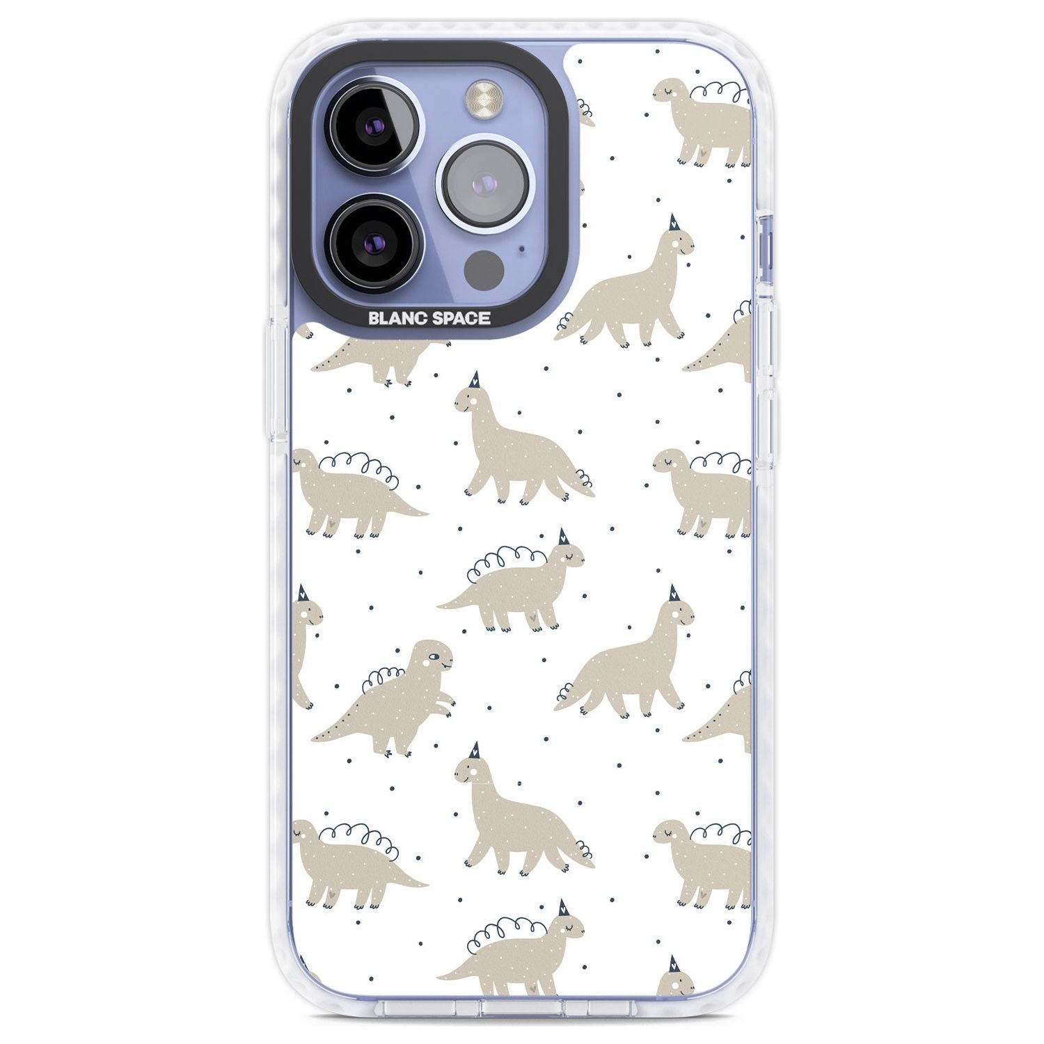 Adorable Dinosaurs Pattern Phone Case iPhone 13 Pro / Impact Case,iPhone 14 Pro / Impact Case,iPhone 15 Pro Max / Impact Case,iPhone 15 Pro / Impact Case Blanc Space