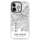 Map of Las Vegas, Nevada Phone Case iPhone 13 Pro / Impact Case,iPhone 14 Pro / Impact Case,iPhone 15 Pro Max / Impact Case,iPhone 15 Pro / Impact Case Blanc Space