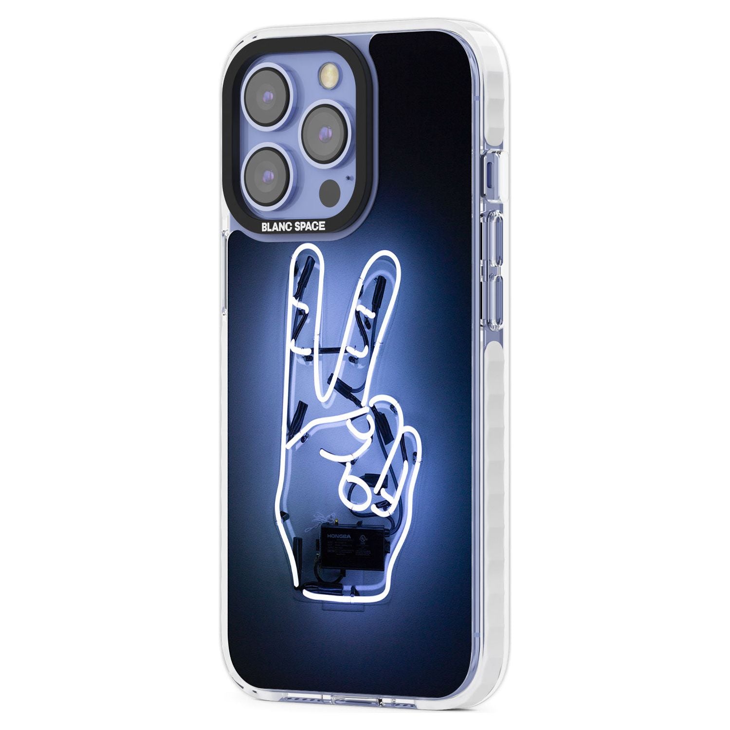 Peace Sign Hand Neon Sign Phone Case iPhone 15 Pro Max / Black Impact Case,iPhone 15 Plus / Black Impact Case,iPhone 15 Pro / Black Impact Case,iPhone 15 / Black Impact Case,iPhone 15 Pro Max