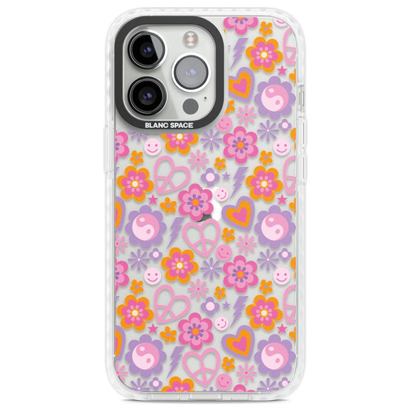 Peace, Love And Flowers Pattern