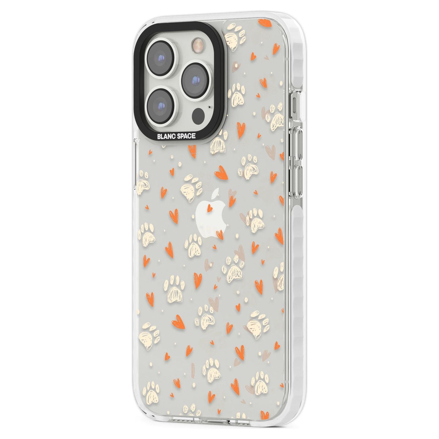 Paws & Hearts Pattern (Clear)