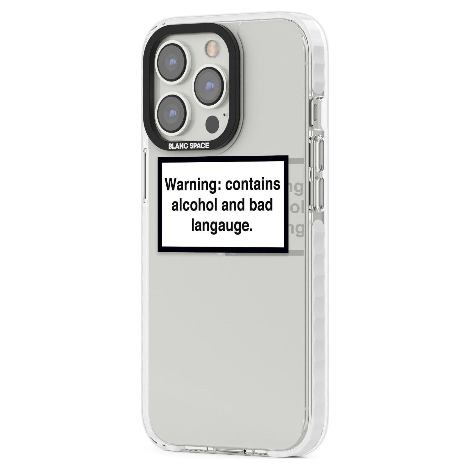 Warning: Contains Alcohol & Bad Language