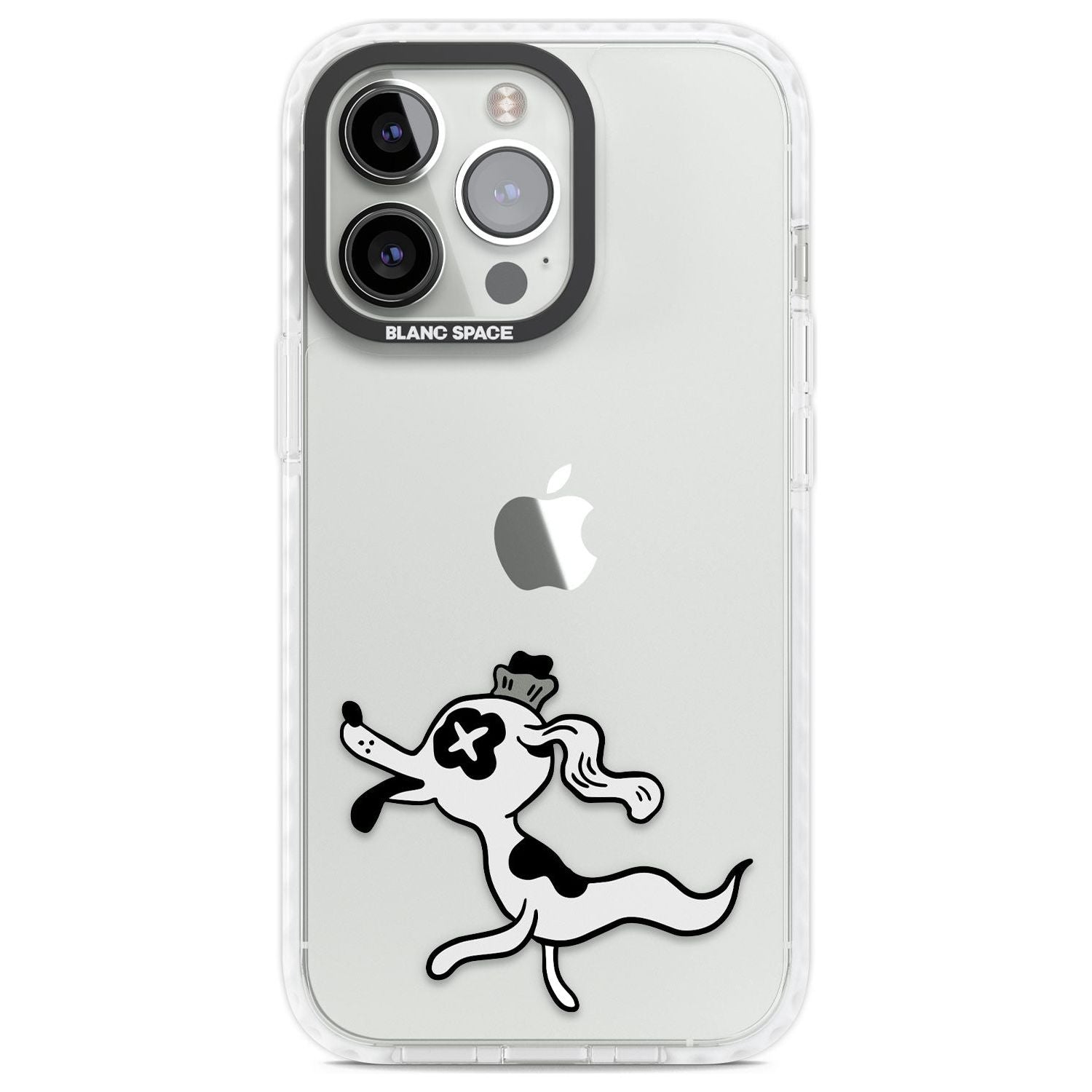 Dog Spirit Phone Case iPhone 13 Pro / Impact Case,iPhone 14 Pro / Impact Case,iPhone 15 Pro Max / Impact Case,iPhone 15 Pro / Impact Case Blanc Space