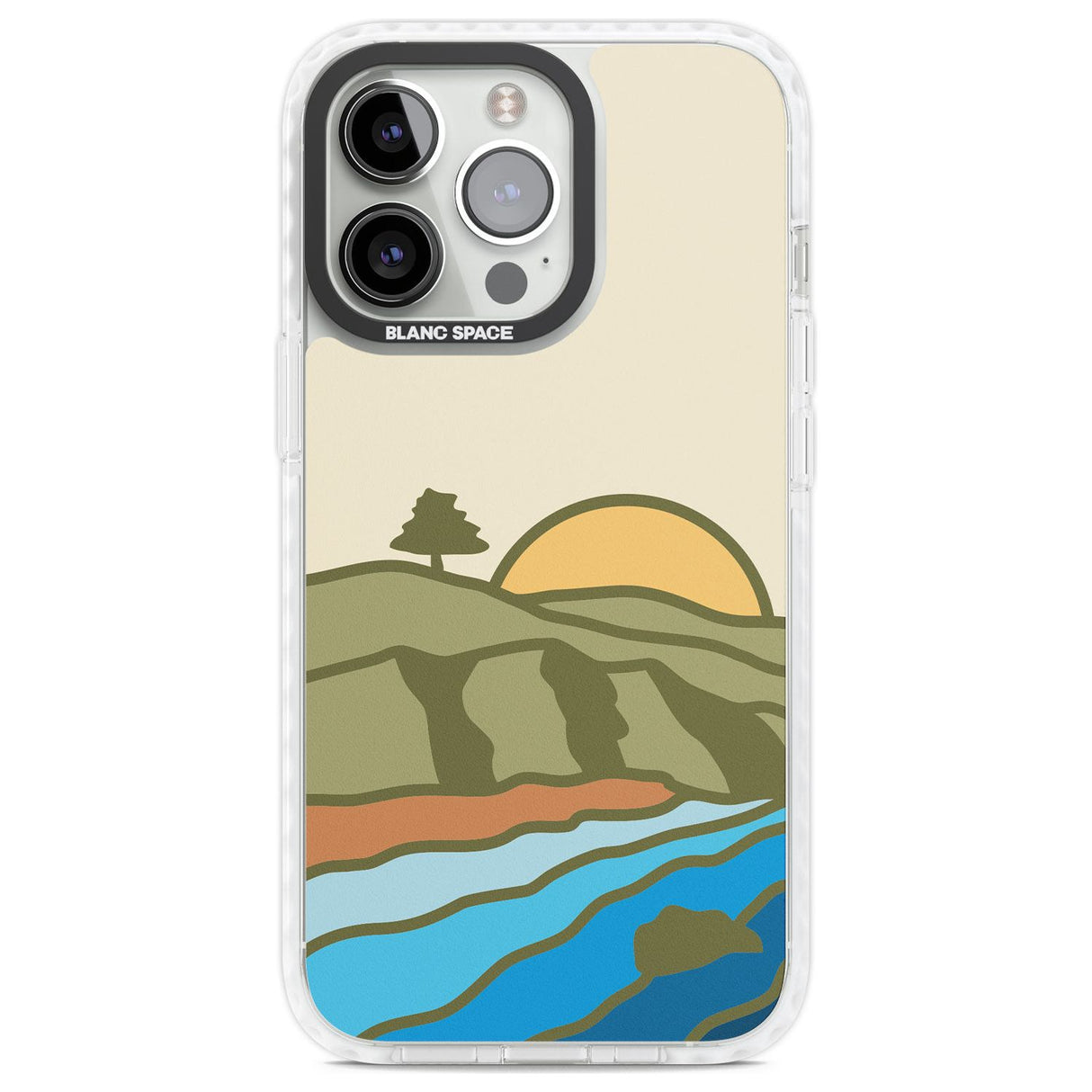 North Sunset Phone Case iPhone 13 Pro / Impact Case,iPhone 14 Pro / Impact Case,iPhone 15 Pro Max / Impact Case,iPhone 15 Pro / Impact Case Blanc Space