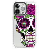 Purple Floral Sugar Skull