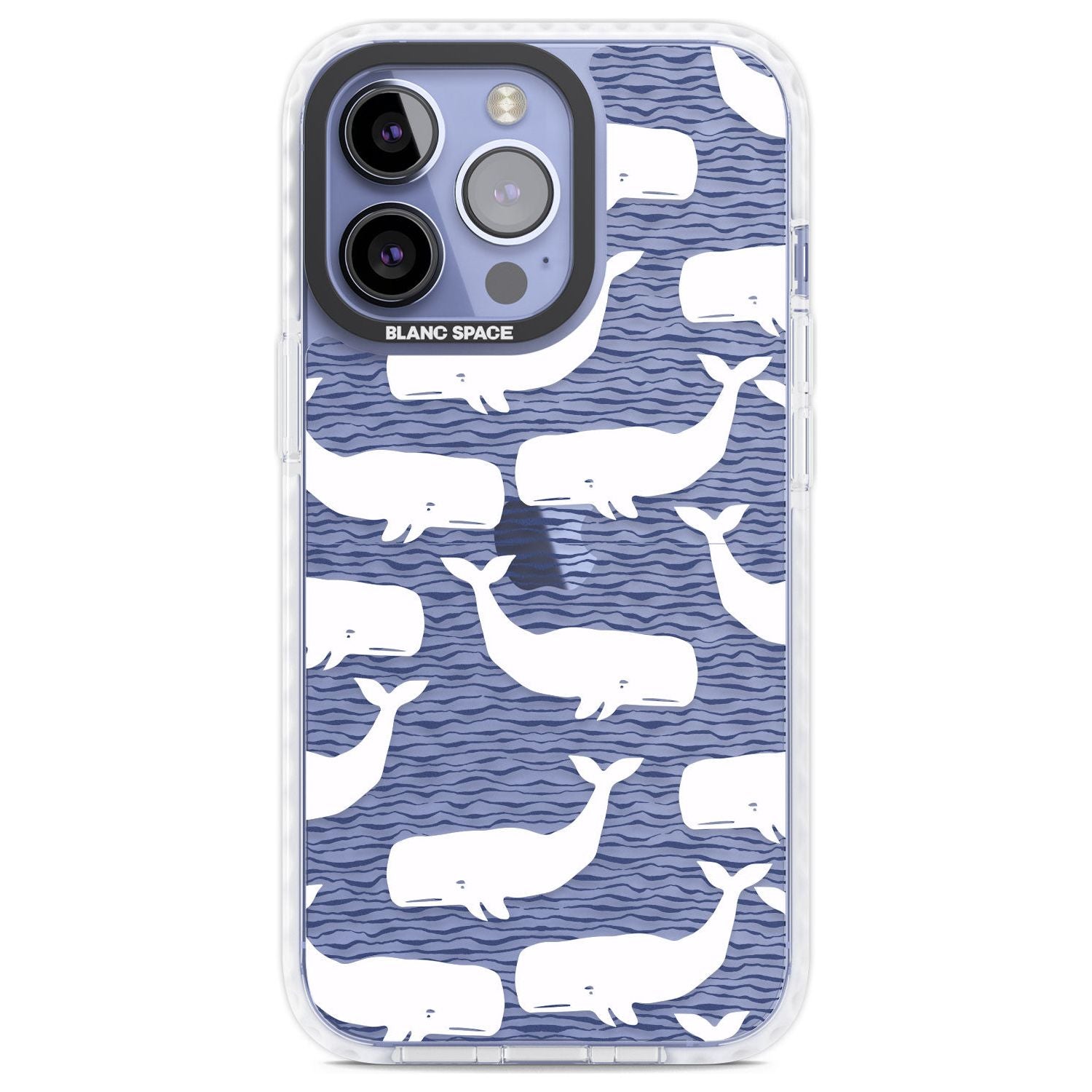Cute Whales (Transparent) Phone Case iPhone 13 Pro / Impact Case,iPhone 14 Pro / Impact Case,iPhone 15 Pro Max / Impact Case,iPhone 15 Pro / Impact Case Blanc Space