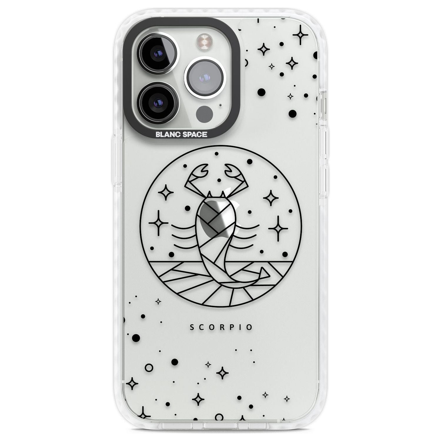 Scorpio Emblem Cosmic Design