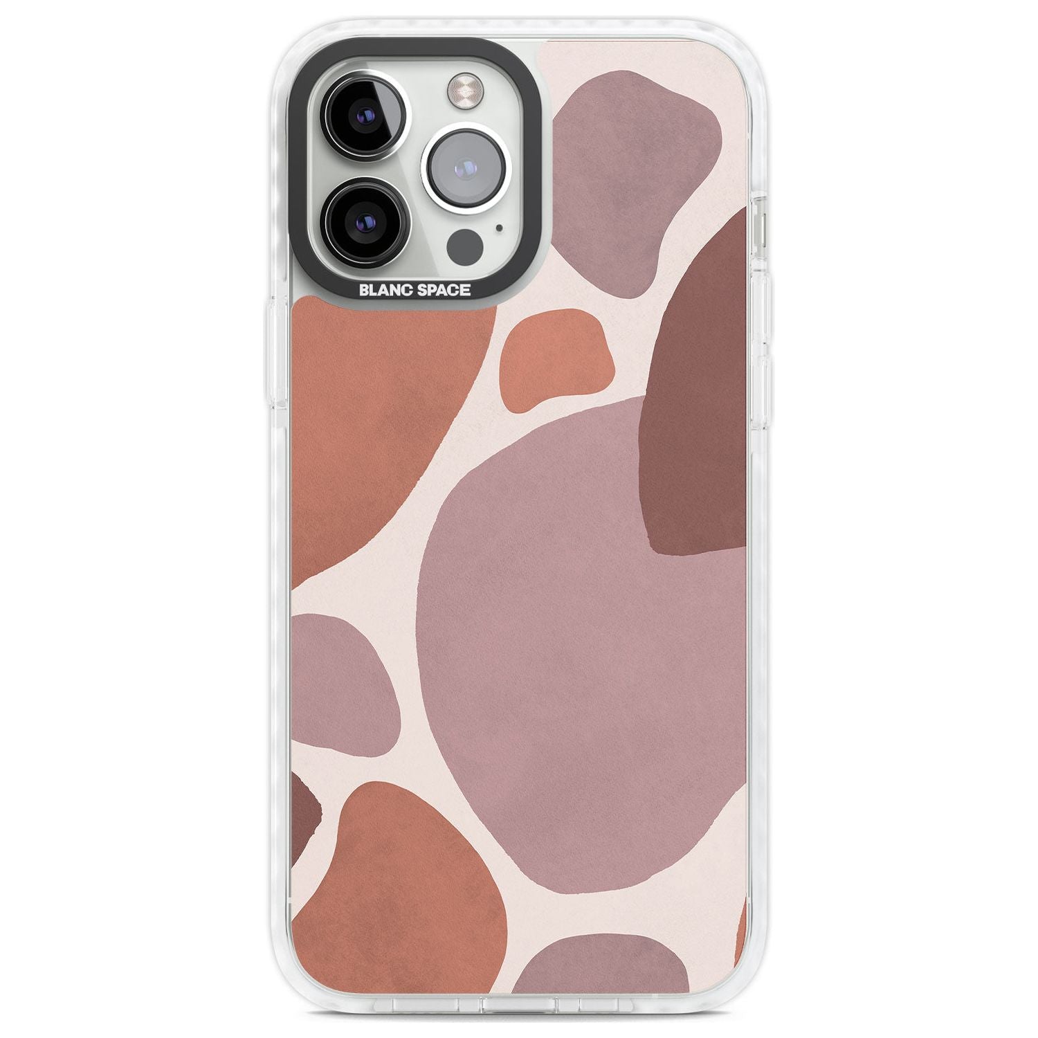 Lush Abstract Watercolour Phone Case iPhone 13 Pro Max / Impact Case,iPhone 14 Pro Max / Impact Case Blanc Space