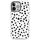 White Dalmatian Print