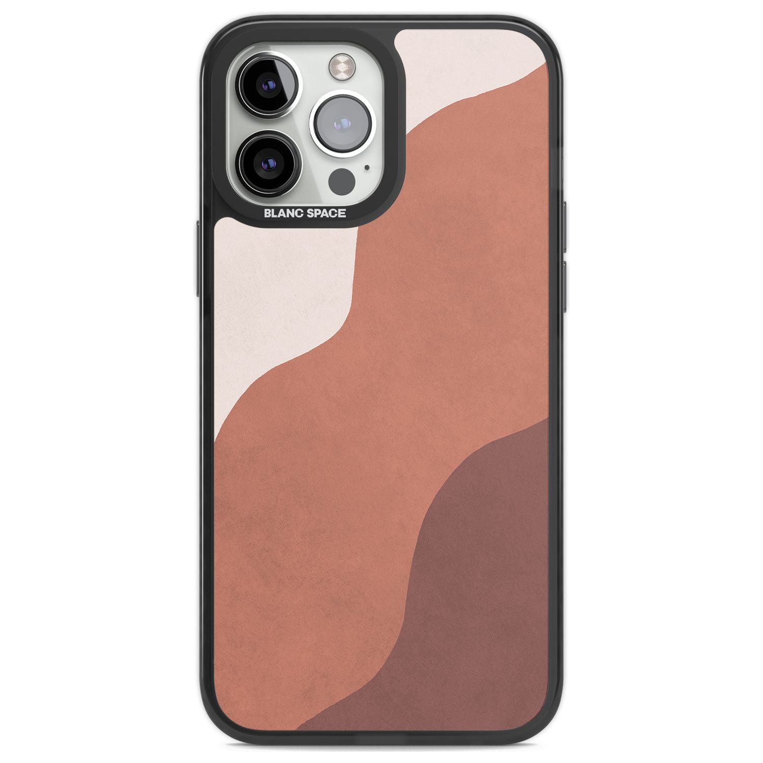 Lush Abstract Watercolour Design #3 Phone Case iPhone 14 Pro Max / Black Impact Case,iPhone 13 Pro Max / Black Impact Case Blanc Space