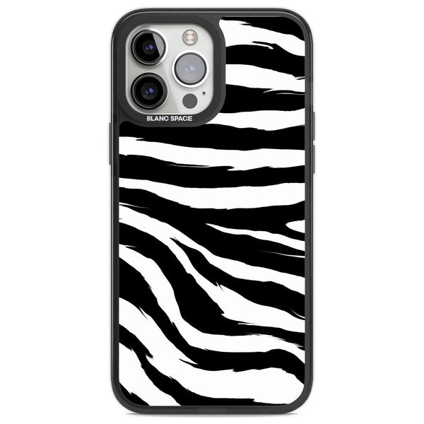 Black Zebra Print