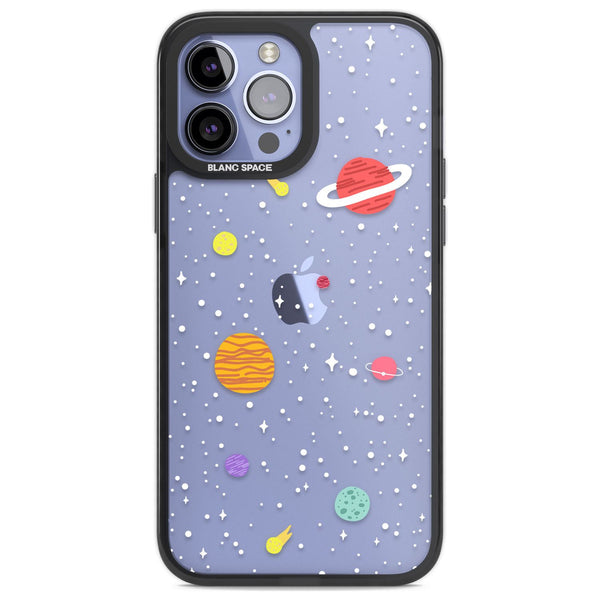 Cute Cartoon Planets (Clear)