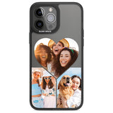 Personalised Heart Photo GridPhone Case for iPhone 14 Pro Max