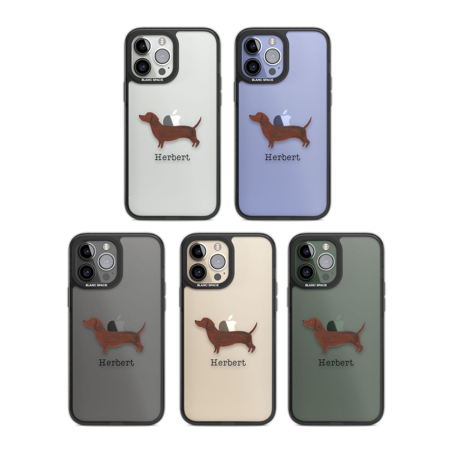 Personalised Hand Painted Sausage Dog