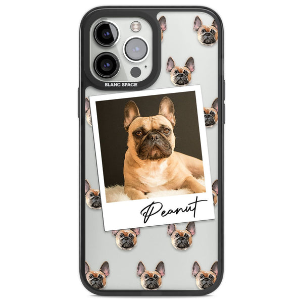 Personalised Tan French Bulldog Instant Camera Photo