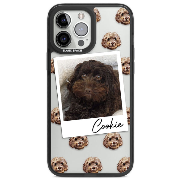 Personalised Brown Cockapoo Instant Camera Photo