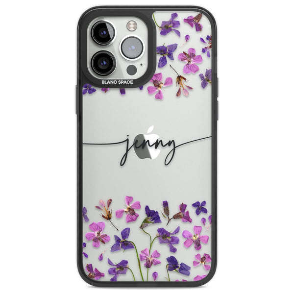 Personalised Purple Wildflowers